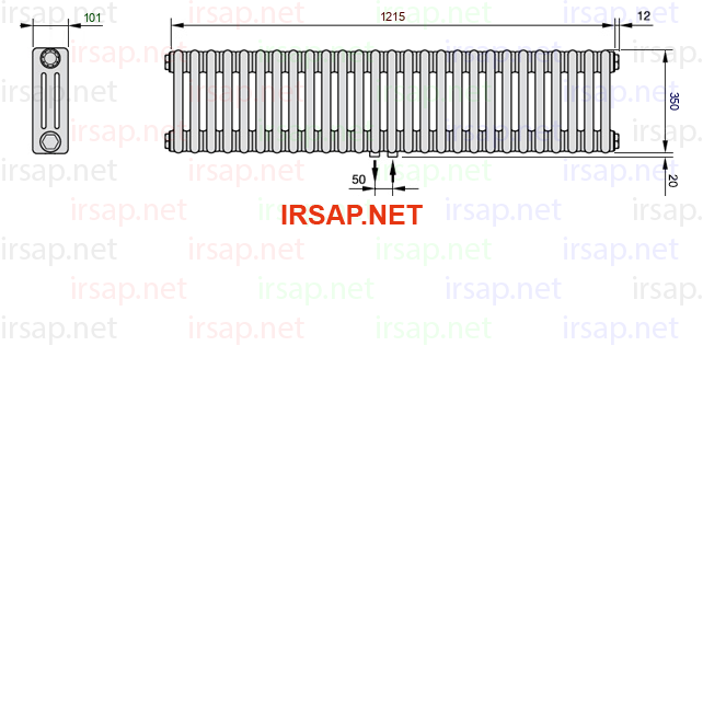 Радиатор IRSAP Tesi 30350/27 T50 CL 01
